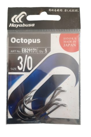 Hameçons hayabusa EB29171 octopus 3/0 5pcs