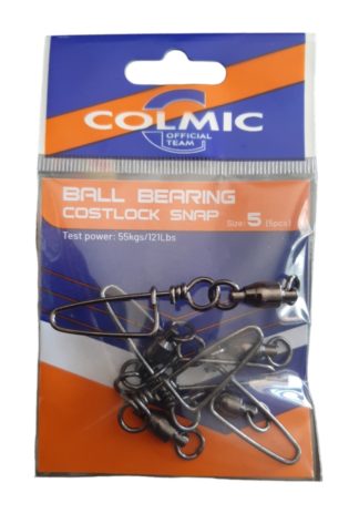 Ball bearing costlock snap