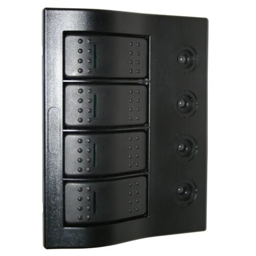 Tableau 4 bouton avec coupe circuit 130*100MM