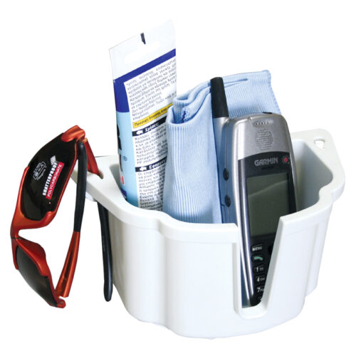 Casier de rangement 19*11.3*10cm blanc