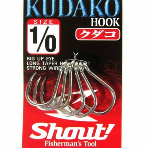 Hameçons shout kudako 1/0 ref 04-KH 6pcs
