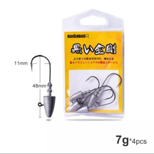 Tête plombée hunthouse vissée sur crochet 7g