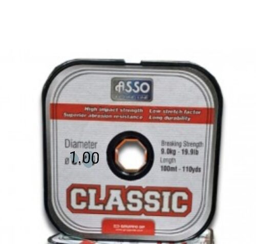 Fil asso classic 1.00mm 100m
