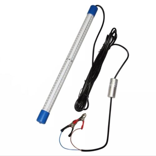 Lampe led calamar et poisson bleu