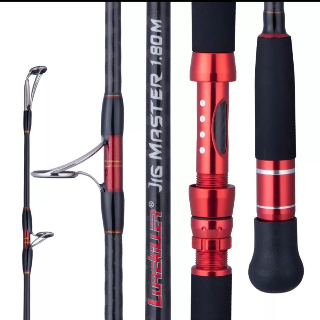 Canne lurekiller Fuji jig master 1.80m 100-250g 37kg