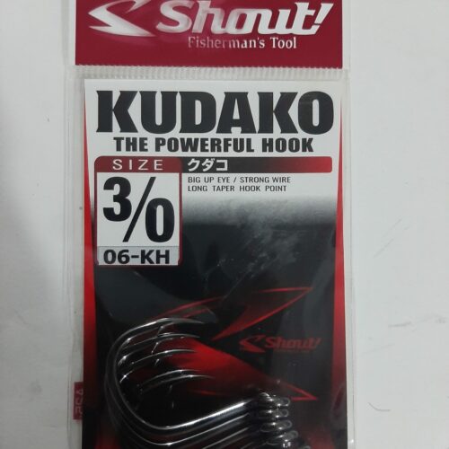 Hameçons shout kudako 3/0 ref 06-KH 5pcs