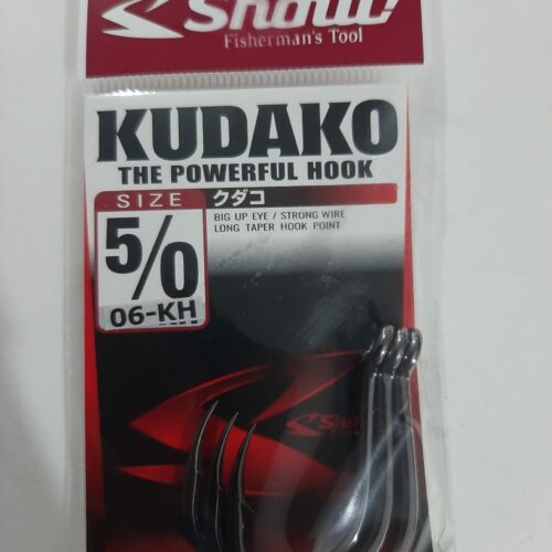 Hameçons shout kudako 5/0 ref 06-KH 3pcs
