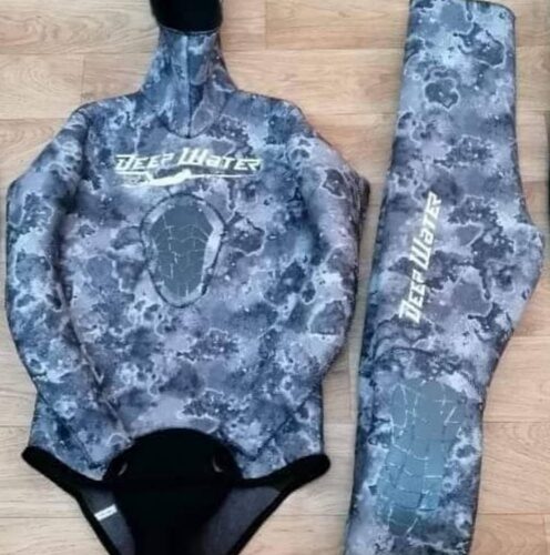 Combinaison deep water gris noir 7mm