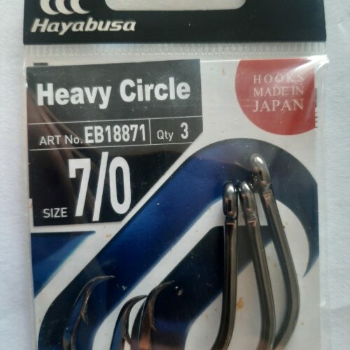 hamecons hayabusa Heavy Circle EB18871 3pcs