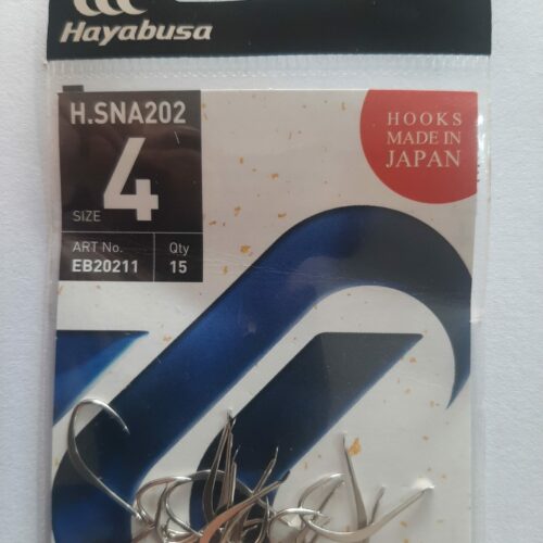 Hameçons hayabusa N4 H.SNA202 15pcs EB20211