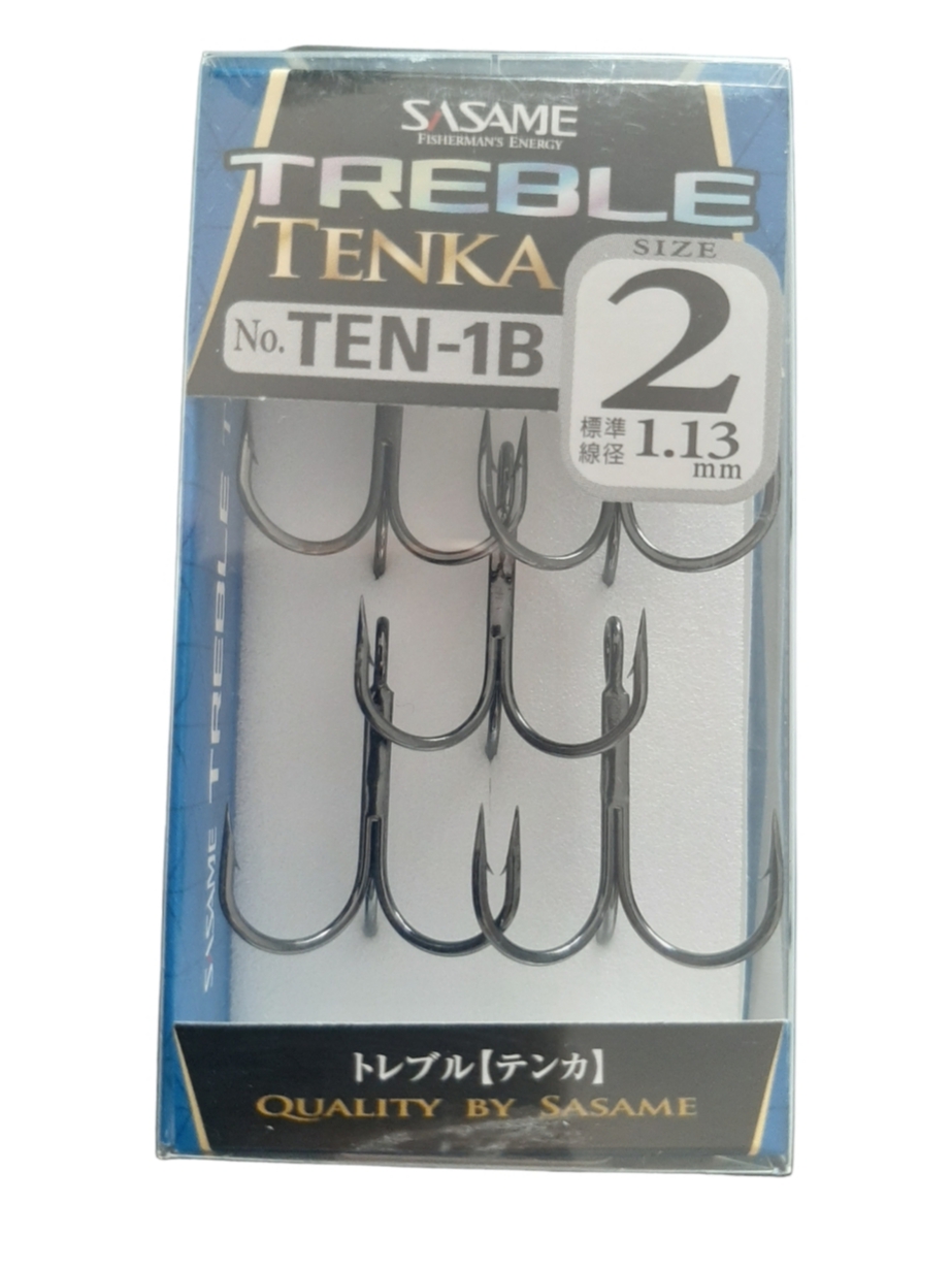 Hameçons triple sasame TEN-B SZ 2