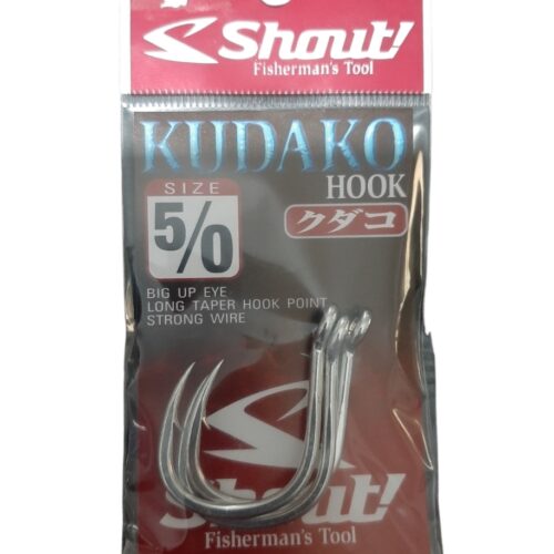 Hameçons shout kudako 5/0 ref 04-KH 3PCS