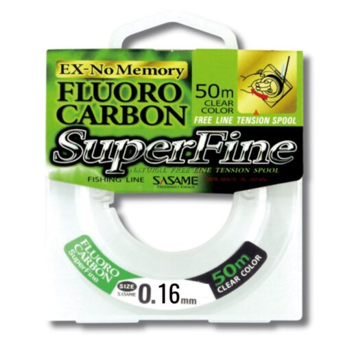 Fil superfine- 50 mt 0.16mm - Fluorocarbone -Fils