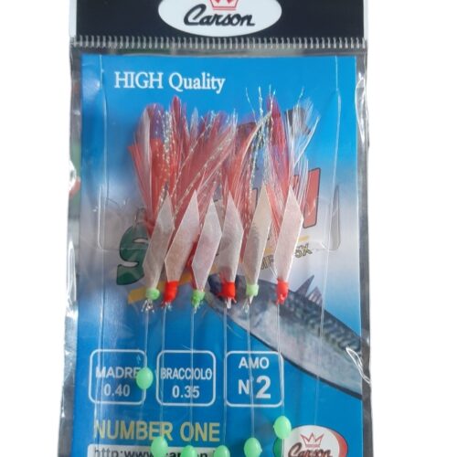 Mitraillette carson sabiki hameçons 2