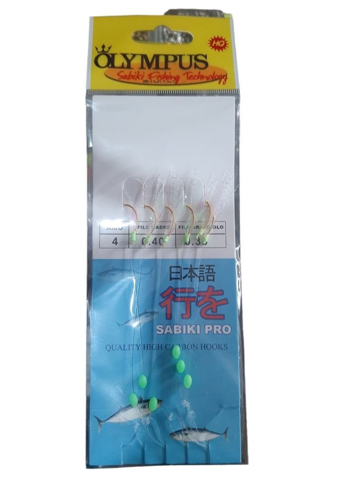 Mitraillette Olympus sabiki hameçons 4