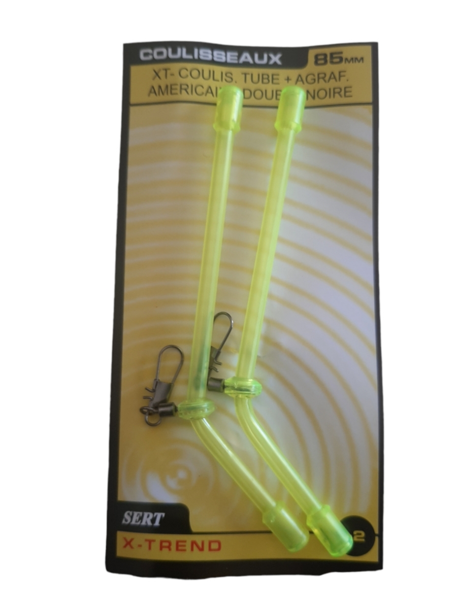 Coulissaux sert tube+agraf 85mm