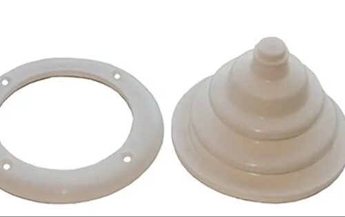 SOUFFLET PASSE CABLE Ø 50mm H60mm BLANC