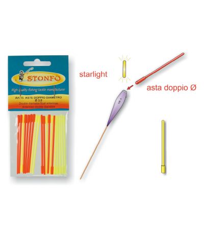 DOUBLE DIAMETRE FLOAT ANTENNAE ART.15 DIAM 3,0 L.40MM