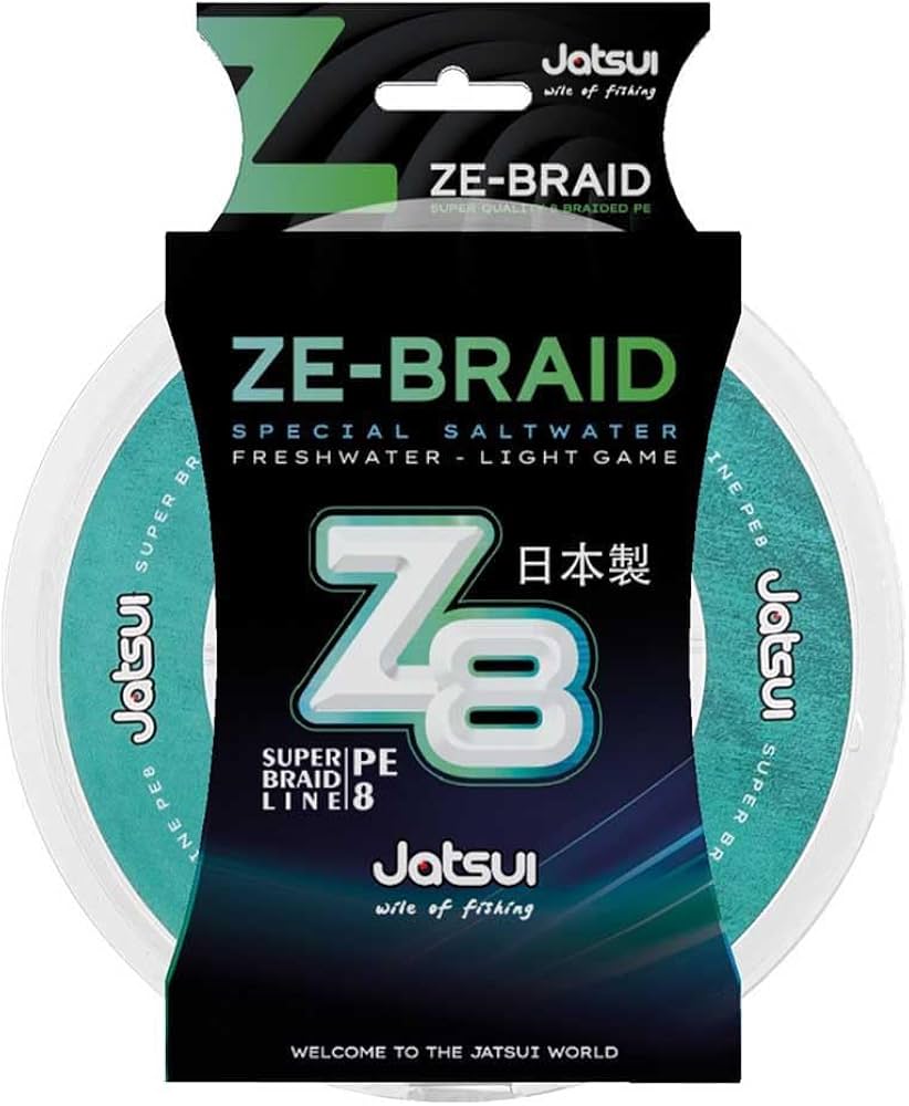 FIL DE TRESSE JATSUI Z8 300 METRES 0.24MM 20KG