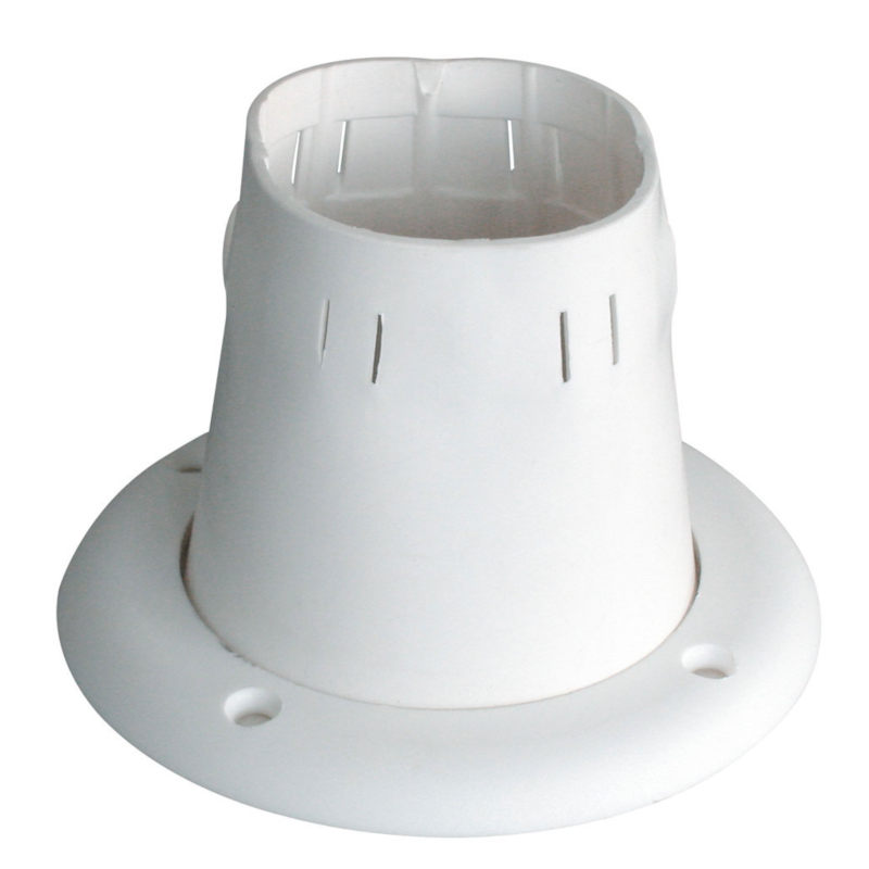 Passage de cable blanc avec colier diamètre 54mm