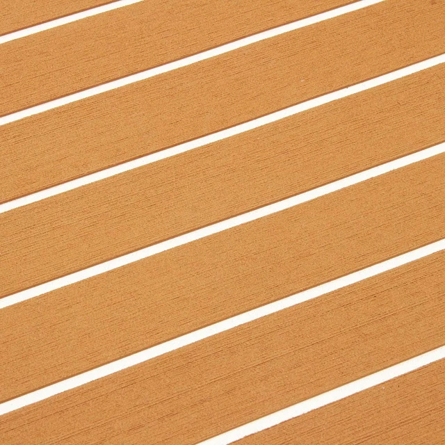 Revettement du sol teak blanc 2.40m x 1.20m – Image 2