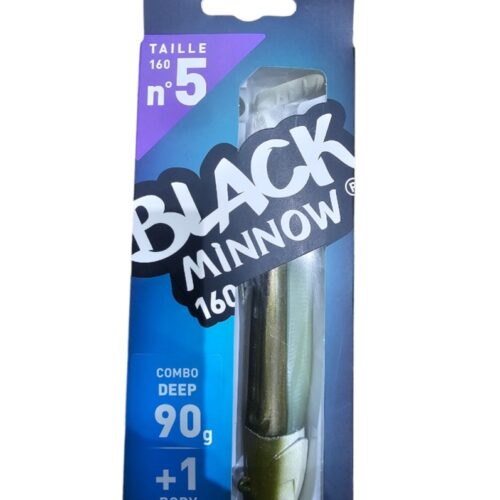 Black Minnow Combo Deep 90 Gr - Kaki Glow