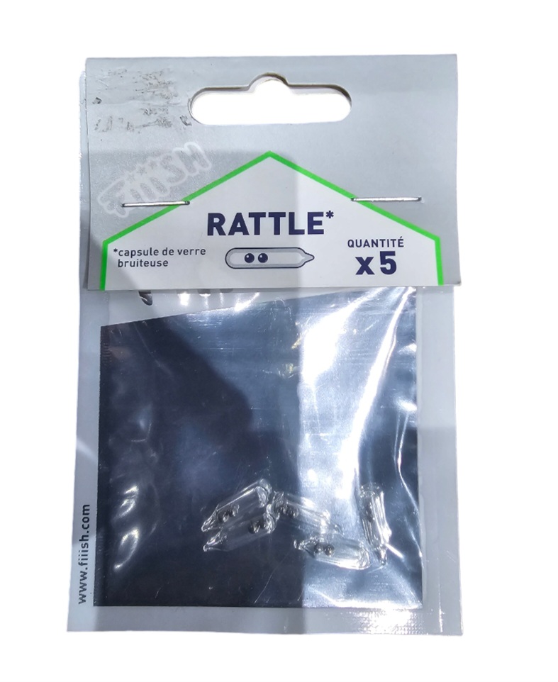 Capsule de verre bruiteuse 5pcs