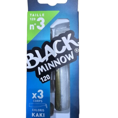 Black minnow 3 corps sz3 120mm kaki