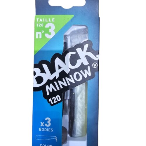 Black minnow 3 corps sz3 120mm sperkling brown