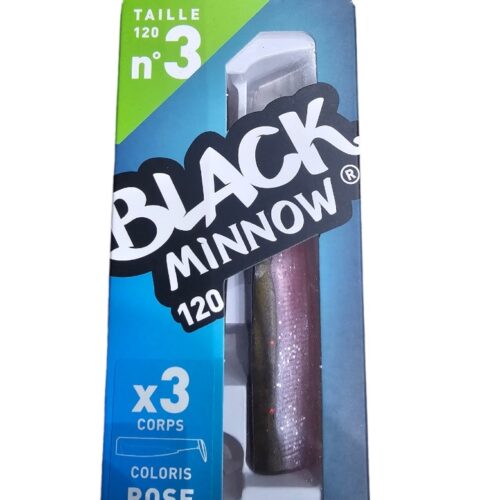 Black minnow 3 corps sz3 120mm rose
