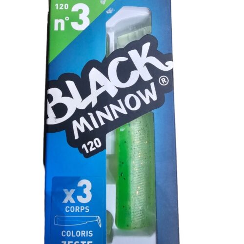 Black minnow 3 corps sz3 120mm zeste de citron