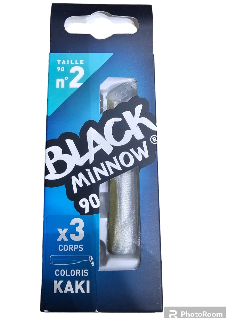 Black minnow 3 corps sz2 90mm kaki