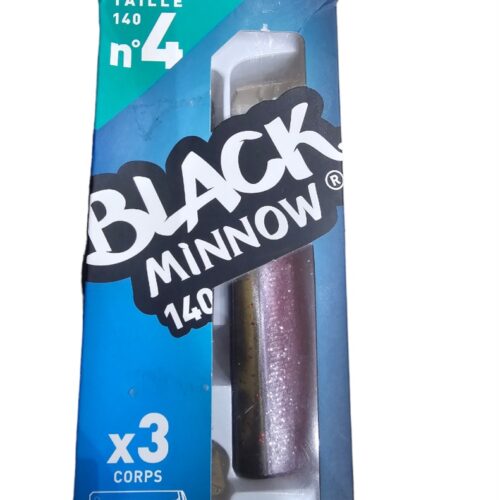 Black minnow 3 corps sz4 140mm rose
