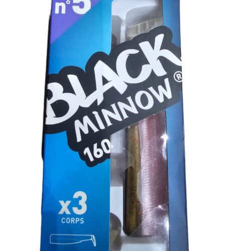 Black minnow 3corps sz5 160mm rose
