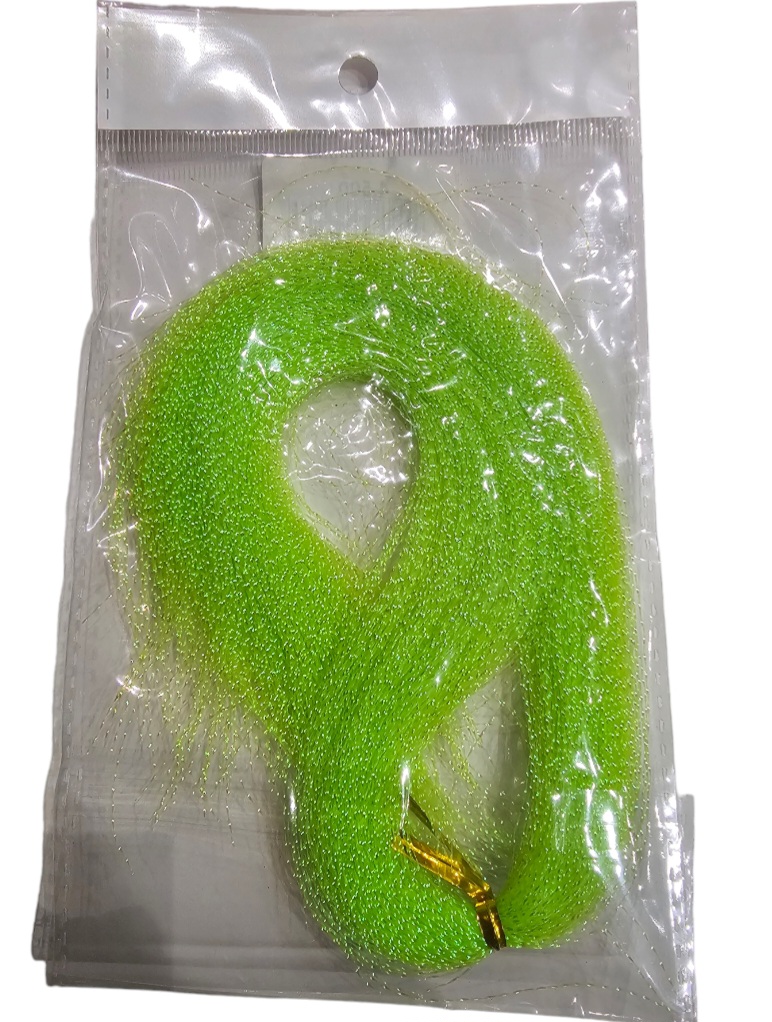 Fil de soie colorée