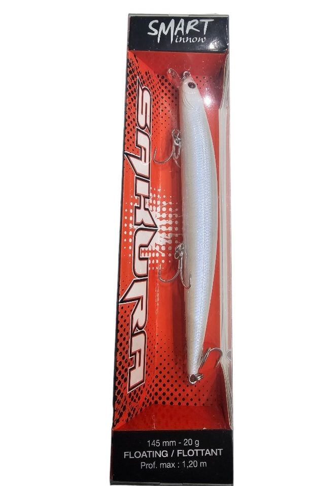 Leurre sakura aurora minnow 145mm 20gr
