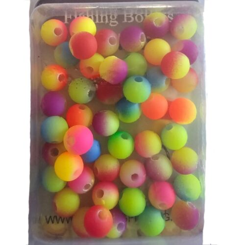 Perle regide colorée 50pcs