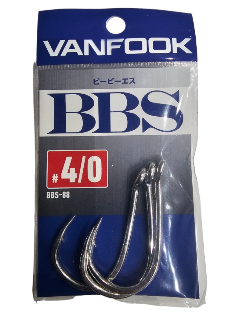 Hamecons vanfook BBS 4/0 3pcs