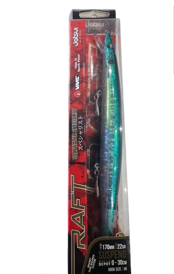 Jatsui raft 170mm 22gr