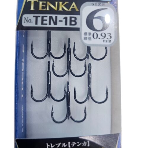 Hamecons triple sasame tenka sz6 6pcs
