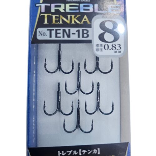 Hamecons triple sasame tenka sz8 6pcs