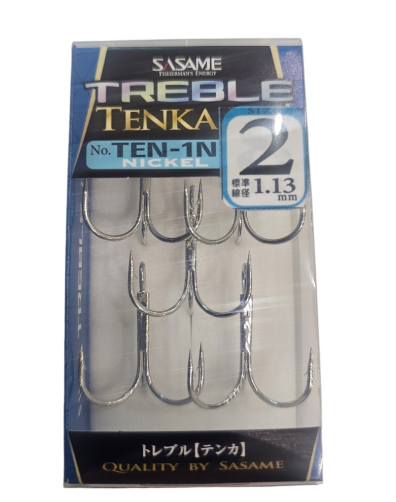Hameçons triple sasame TEN-1N SZ 2