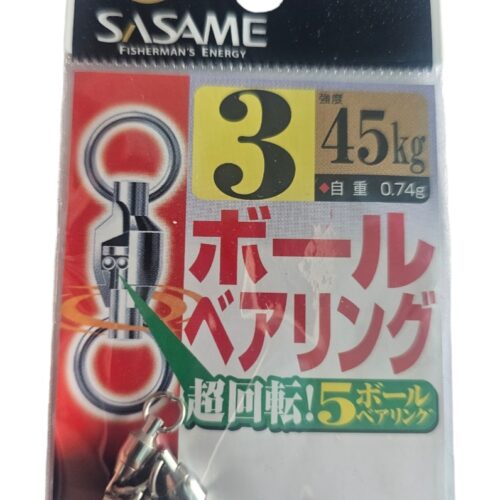 Emerillon sasame ball bearing swivels sz3 45kg 4pcs