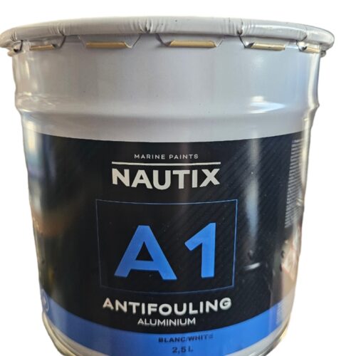 Antifouling marin nautix A1 2.5l aluminium blanc