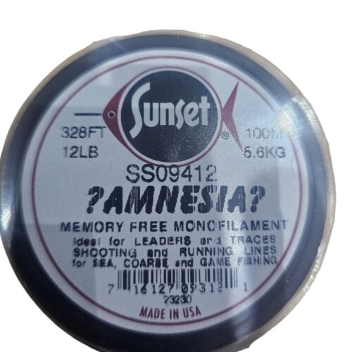 Nylon SUNSET AMNESIA 0.34MM 100M 5.6KG 12LB BLANC
