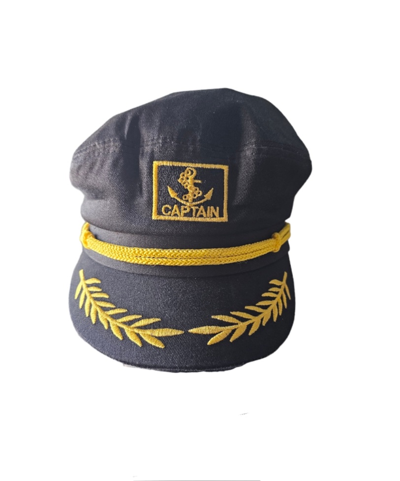 Casquette Marin captain noir