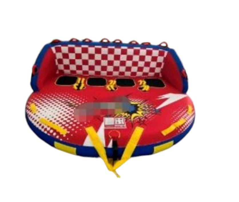 BOUEE TRACTEE ST SKI NAUTIQUE POUR 4 PERSONNES ROUGE