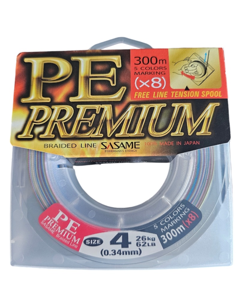 Tresse sasame premium 300m 0.34mm 26kg
