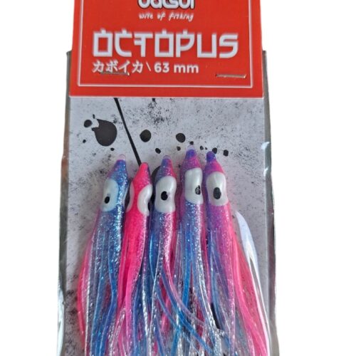 Octopus jatsui 63mm pink blue