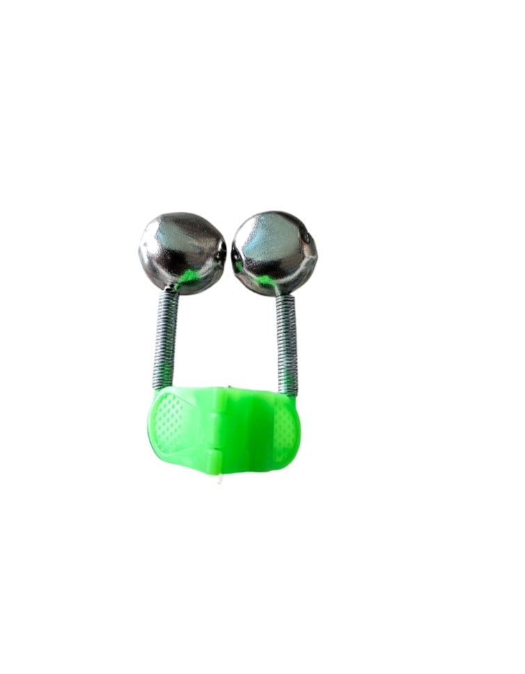 Cloche peche double verte – Image 2